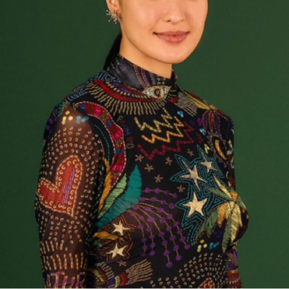 FARM Rio Multicolor Patterned Blouse - Picture 2 of 16